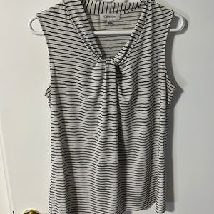 Women’s Calvin Klein Striped Tank Top - Size Medium